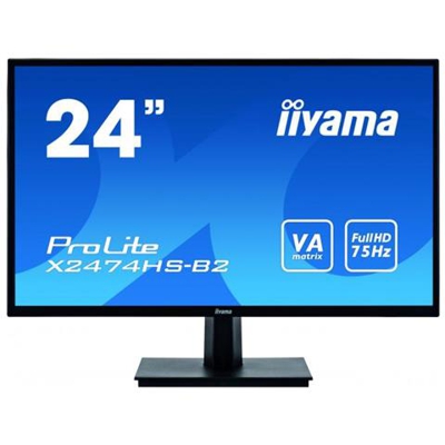 Monitor 23.6'' LED VA ProLite X2474HS 1920x1080 Full HD Tempo di Risposta 4 ms