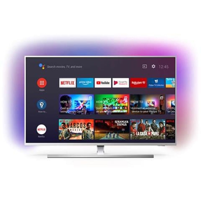 TV LED Ultra HD 4K 58'' 58PUS8555/12 Android TV Ambilight Argento