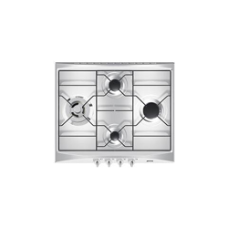 Piano Cottura SR264X a Gas 4 Fuochi Colore Inox Serie Selezione características