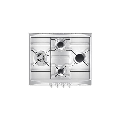 Piano Cottura SR264X a Gas 4 Fuochi Colore Inox Serie Selezione
