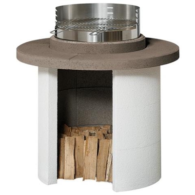 Barbecue Muratura 'mercurio' - 102 X 102 X H 103,7 Cm