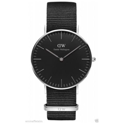 Orologio Uomo Silver Classic Black Cornwall Quadrante Nero Dw00100149 características