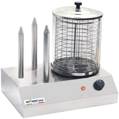Scalda Hot Dog Elettrico Con 3 Steli