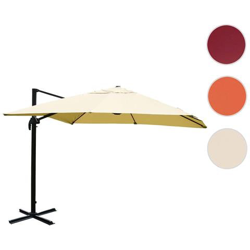 Ombrellone Parasole Hwc-a96 3x4m Alluminio Avorio Senza Base en oferta