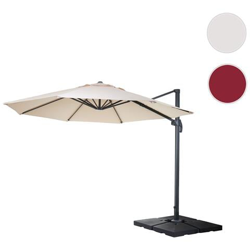 Ombrellone Parasole Hwc-a96 Rotondo 3,5m Avorio Girevole Con Base precio