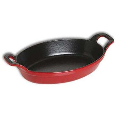 Pirofila ovale ghisa 21cm rosso ciliegio