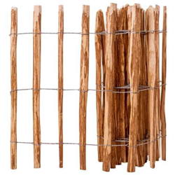 Staccionata In Legno Di Nocciolo 90 X 500 Cm en oferta