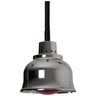 Lampada riscaldante cromata