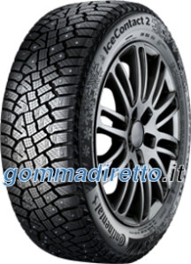 Continental IceContact 2 SSR ( 205/55 R16 91T , pneumatico chiodato, runflat )