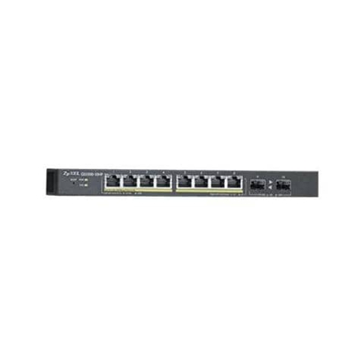 SWITCH 8P LAN GIGABIT PoE ZYXEL GS1900-10HP-EU0101F WEB menaged +2p SFP gigabit -supp. IPv6, VLAN Fino: 31/08