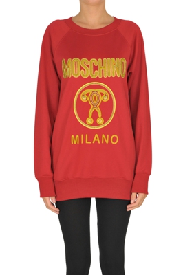 Maxi designer logo sweatshirt