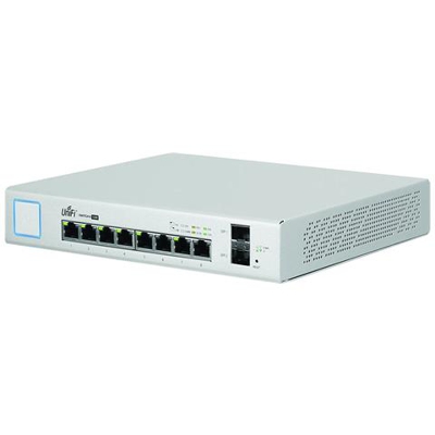 Switch con 8 Porte Gigabit Ethernet Poe Colore Bianco
