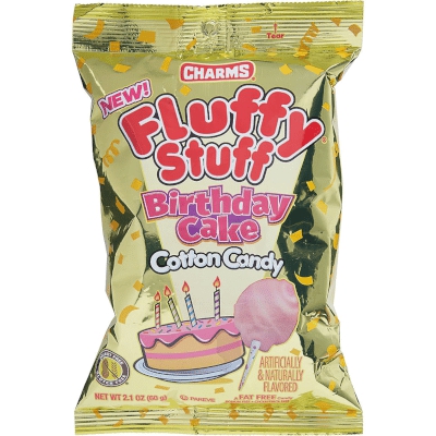 Fluffy Stuff Birthday Cake Cotton Candy