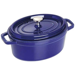 Cocotte in Ghisa con Coperchio Diametro 33 cm Capacità 6.7 lt Colore Blu Scuro - Linea La Cocotte características