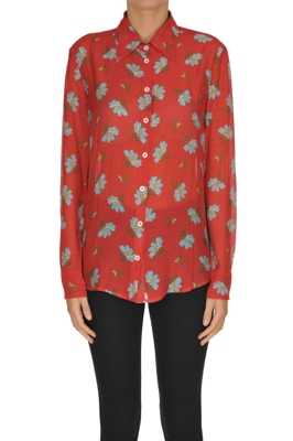 Flower print shirt