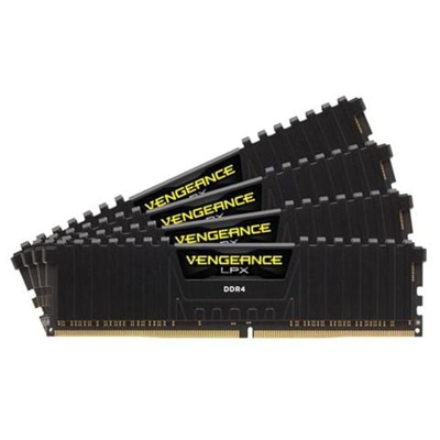 Memoria Dimm Vengeance LPX 16 GB (4 x 4GB) DDR4 2666 Mhz CL16 Dissipatore Nero