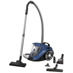 Compact Power Aspirapolvere a Traino Senza Sacchetto Potenza 750 Watt Colore Nero, Blu, Grigio características