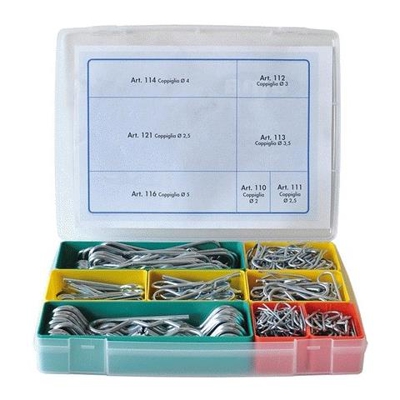 Assortimento Coppiglie - Tot. 330 Pz