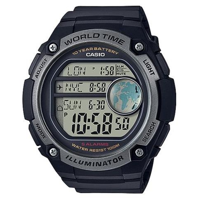 Ae-3000w-1avef. Tipo: Orologio Da Polso, Genere Consigliato: Maschio, Materiale Della Cassa: Resina. Tipo Batteria: Cr2032 - Ae-3000w-1avef