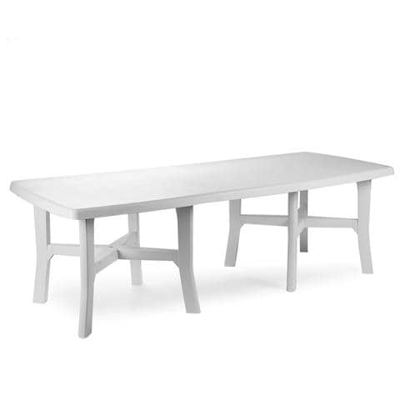Tavolo Allungabile Colore Bianco - Modello Trio Plus