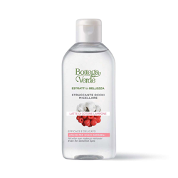 Estratti di bellezza - Agua micelar desmaquillante para ojos - Leche de Algodón y Frambuesa - eficaz y delicada - apta para ojos sensibles (100 ml) en oferta