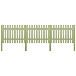 Staccionata Con Pali Legno Di Pino Impregnato 5,1m 170cm 6/9cm precio