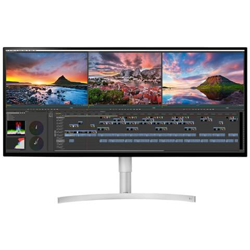 Monitor 34'' UltraWide 34WK95U, 21:9 LED Nano IPS HDR 600, 5120x2160, 5ms, Multitasking, Audio Stereo 10W, Design UltraSlim, HDMI, Display Port, Thunderbolt 3 en oferta