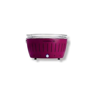 Nuovo Modello 2019 - Barbecue Xl Viola Con Batterie E Cavo Di Alimentazione Usb