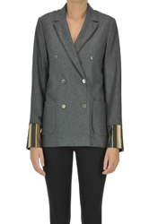 Double-breasted blazer características