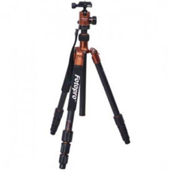 Treppiede con Testa a 3 Movimenti Altezza Max 156 cm Nero Arancione RL20827 características