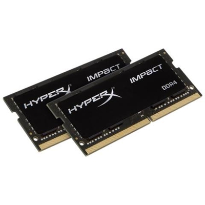 Kit Memoria Dimm HyperX Impact 32GB (2 x 16 GB) DDR4 2933 MHz CL17 Colore Nero