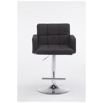 Sgabello Los Angeles, Stoff Nero