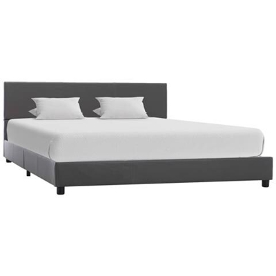 Giroletto Grigio In Similpelle 160x200 Cm