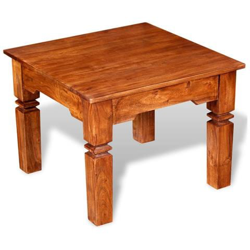 Tavolino Da Caffè In Legno Massello 60x60x45 Cm precio