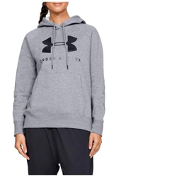 Rival Fleece Sportstyle Graphic Hoodie 1348550-035, Donna, Grigio, Felpa, Numero: Xs precio
