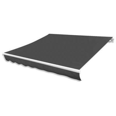 Tendone Parasole in Tela Antracite 400x300 cm