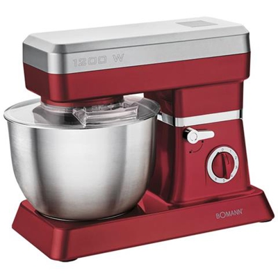 Boamann Mixer 1200 W Rosso E Argento Km 398 Cb