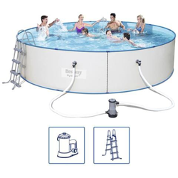 Piscina Hydrium Rotonda con Telaio in Acciaio 488x107 cm 56386 características