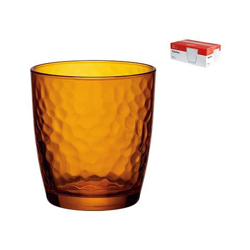 Set 6 Bicchieri Vetro Palatina Arancio Cl32 características