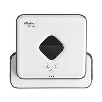 Robot Lavapavimenti Vacuum Braava 390T Colore Bianco / Nero