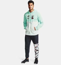 Pantaloni UA Rival Fleece Camo Jogger da uomo características