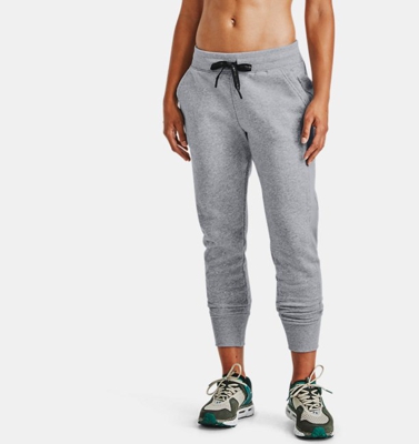 Pantaloni UA Rival Fleece EMB da donna