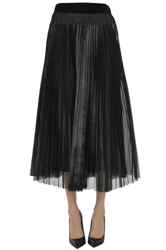 Pleated organza skirt en oferta
