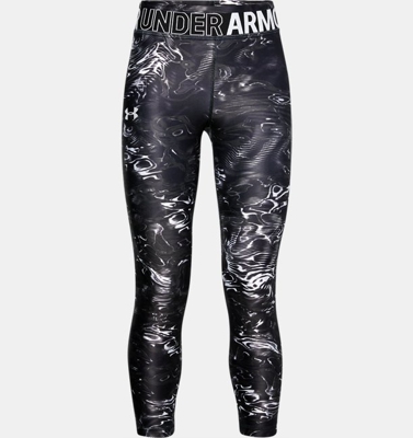 Leggings HeatGear® Armour Printed Crop da ragazza