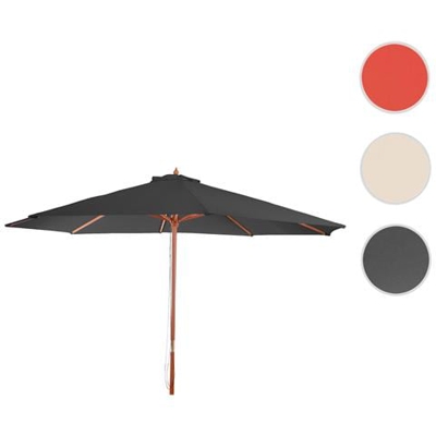 Ombrellone Giardino Spiaggia N82 Florida Ø 350cm Poliestere Antracite