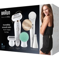 Silk-épil 9 Flex 9-300 Beauty Set - Epilatore Elettrico Donna Con Testina Flessibile