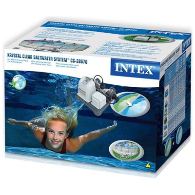 26670 Clorinatore Ecosterilizzatore Salino Per Piscine Fino A 56.500 L