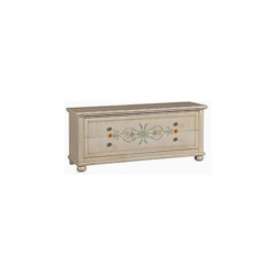 Credenza Porta Tv Legno Decorato A Mano Dipinto Anticato Country Collection precio