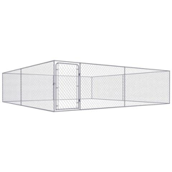 Canile da Esterno in Acciaio Zincato 4x4x1 m características