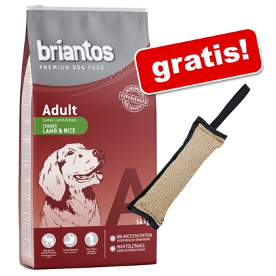 14 kg Briantos + Riportello con manico Trixie gratis! - Adult Pollo & Riso